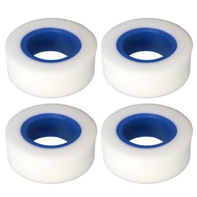 NOENNULL 4pcs RC Tire Foam Inserts Double Layer Sponge Replacement RC Crawler Tire Foam for 1/10 1/8 2.2inch Wheel Tires (Blue)