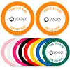 100-500 Custom Poker Chips,5 Available,Full Color Printing Personalized Image or Logo,Put Design on a Plastic Chip,Set for Bar Tokens,Party,Wedding (Orange, 37MM) view 2