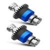 30T M0.8 Assembled Differential Fit for 1/18 Arrma Grom Typhon Granite Grom 1/14 Mini Mojave Grom 2S, RC Front & Rear Metal Differential Housing Gear Set Diff Spare Parts, 2 Pack view 1