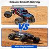 30T M0.8 Assembled Differential Fit for 1/18 Arrma Grom Typhon Granite Grom 1/14 Mini Mojave Grom 2S, RC Front & Rear Metal Differential Housing Gear Set Diff Spare Parts, 2 Pack view 3