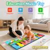 FUCEORUY Piano Mat Musical Toys for Toddlers 1-3, Sensory Learning Toy Floor Piano Playmat Toys for 1 2 Year Old Boy Girl Gifts, with 7 Animal, 7 Vehicle & 10 Songs Sound (Kids Edition) view 4