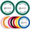 100-500 Custom Poker Chips,5 Available,Full Color Printing Personalized Image or Logo,Put Design on a Plastic Chip,Set for Bar Tokens,Party,Wedding (Green, 37MM) view 2