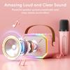 Kids Karaoke Machine for Girls: Portable Mini Karaoke Machine with 2 Wireless Microphones Voice Changer - Gift Ideas Fo 4 5 6 7 8+ Year Old Girls view 2