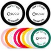 100-500 Custom Poker Chips,5 Available,Full Color Printing Personalized Image or Logo,Put Design on a Plastic Chip,Set for Bar Tokens,Party,Wedding (Black, 40MM) view 2