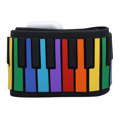 49 Key Silicone Roll Up Piano Colorful Foldable Electronic Music for Kids