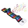 49 Key Silicone Roll Up Piano Colorful Foldable Electronic Music for Kids view 3