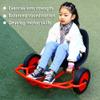 Kids Sports Game Tricycle for Kindergarten Early Education Center, arm Strength Training Bicycle, Steel Bracket/Rubber Wheel view 2