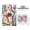 Exaggerated Dots - Personalized Puzzle, Puzzle for Adult and Kids Family, Wedding, Graduation, Gift, 1000 Piece view 3