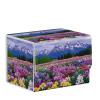 ETLKJVBL MTG Card Storage Solution - High Capacity Anime Card Sleeves for Commander Decks and Boxes, Colorful Flowers view 1
