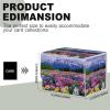 ETLKJVBL MTG Card Storage Solution - High Capacity Anime Card Sleeves for Commander Decks and Boxes, Colorful Flowers view 3