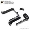 TREAL Aluminum 7075 Steering Servo Horn 25T Tie Rod Link and Servo Mount Set for 1/8 Maxx Slash and 1/10 Maxx(Black) view 2