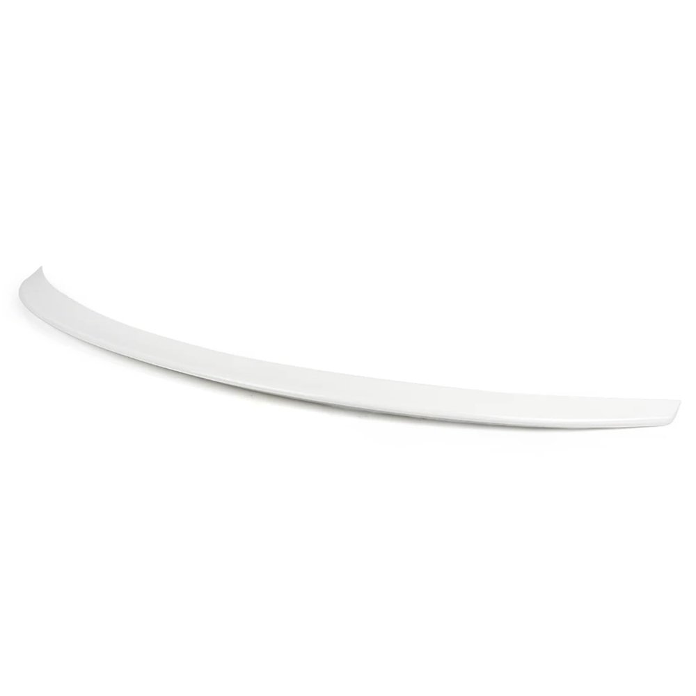 White ABS Car Rear Lip Splitter Tail Trunk Wing Spoiler Trim Moulding Compatible For 2019 Mercedes Benz W177 A-Class A220 A200 A250