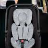 Infant Car Seat Insert Head and Body Support, GFU Reversible Newborn Insert for Carseat with Strap Pads, Soft Stroller Cushion Pillow Insert for Boys and Girls, Fits for Stroller, Swing, Grey view 2
