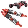 and Flexible 100mm RC Metal Damper Set for HSPRGTHimotoRedcat Remote Control Car Upgrade and Performance Enhancement (Red) view 3