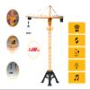 LEXiBOOK, Crosslander Pro, RC Crane, Remote-Controlled Tower Crane, Height 4.20 ft, Lifts up to 1.10 lb, Multidirectional, Sound and Light Effects, Yellow, RCP35 view 2
