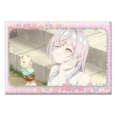 Sometimes Arya-san Next Door Delle in Russian Hologram Can Badge Arya E HBAN-R002-m05