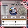 100 PCS Veteran Challenge Coins Bulk - Thank You for Your Service Coin, Military Appreciation Coin, Double-Sided Veterans Coin with Bald Eagle and Soldier Design for Veteran Thank You Gifts view 4
