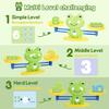 BAKAM Frog Balance Scale Toy, Number Counting Blocks Games, Montessori Math Games for Kids 5-7, Preschool Kindergarten Learning Activities, STEM Educational Toys for 3+ Year Old view 3