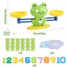 BAKAM Frog Balance Scale Toy, Number Counting Blocks Games, Montessori Math Games for Kids 5-7, Preschool Kindergarten Learning Activities, STEM Educational Toys for 3+ Year Old view 4
