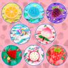 8 Pack Scented Slime kit with 3 Clear and 5 Butter Slime,Peach Super Soft Non-Sticky,Jelly Cube Crunchy Crystal, Birthday Party Favor,Stress Relief Toy for Kids Education view 3