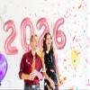 2026 Balloon Numbers - 40 Inch Pearlescent Pink New Years Eve Party Supplies 2026, Nye Decor Party Decorations Happy New Year, New Years Eve Foil Party Balloons view 3