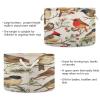 GOODOLD Christmas Birds Extra Large Storage Basket Decorative Laundry Basket with Handles, Rope Basket for Clothes, Blanket, Towel, 20 x 14 Inch view 3
