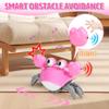 Hirger Crawling Crab Baby Girl Toy: Tummy Time Toys for Infant 3 6 9 12 18 24 36 Months, Pink Walking Dancing Sensing Crab for Toddler Age 1 2 3, 1st Music Birthday Gift for Girl view 3