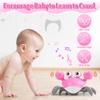 Hirger Crawling Crab Baby Girl Toy: Tummy Time Toys for Infant 3 6 9 12 18 24 36 Months, Pink Walking Dancing Sensing Crab for Toddler Age 1 2 3, 1st Music Birthday Gift for Girl view 4