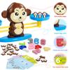 BAKAM Monkey Balance Scale Toy, Number Counting Blocks Games, Montessori Math Games for Kids 5-7, Preschool Kindergarten Learning Activities, STEM Educational Toys for 3+ Year Old view 2