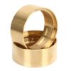 2pcs Beadlock Wheel Ring Crawler Replacement Internal Weighted Model Brass Rings External Wheel Outer Beadlock Ring Internal External Scraper for SCX10 II 90046, Tyre Wheels view 1