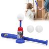 Grcfumo Baseball Toy, Semi Automatic Baseball Launcher Baseball Bat Toy, Indoor Outdoor Outside Sports Tee Ball Set Toys for Children view 4