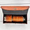 14 Inch Antique Brass Telescope Mini Brown Color with Wood Box Gift Item Customized Available (Plane Wooden Box) view 1