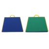Foldable Felt Board Educational Quiet Double Sided Teaching, Blue and Green Play Area with Portable Strap Felt Quiet Board Great Tool for Parents and Teachers (Blue Green) view 2