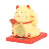 2 Inch Solar Fortune Cat with Clear Box Solar Powered Lucky Cat Waving Arm Set Ideal for Home Office and Dashboard Decor Brings Good Luck and Charm to Any Space with Solar view 2
