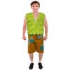 BC GOODS BY Teen Trolls Branch Lime Green Costume, Synthetic Fabric Perfect for Halloween - X Large view 1