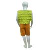 BC GOODS BY Teen Trolls Branch Lime Green Costume, Synthetic Fabric Perfect for Halloween - X Large view 4