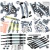 RCMYou Upgrades Part for 1/10 Slash 4x4 VXL,Alloy Suspension Arm,Shock Absorber,Caster Block,Steering Blocks,Stub Axle Carriers,Steering Bellcranks,Shock Tower,Body Mounts,Drive Shaft,Links,Titanium view 1