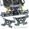 RCMYou Upgrades Part for 1/10 Slash 4x4 VXL,Alloy Suspension Arm,Shock Absorber,Caster Block,Steering Blocks,Stub Axle Carriers,Steering Bellcranks,Shock Tower,Body Mounts,Drive Shaft,Links,Titanium view 3
