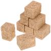 Toyvian 8Pcs Mini Hay Bales Decoration for Table, Miniature Decoration Mini Tiny Hay Bales for Dollhouse Autumn Harvest Decorative Table Craft Display view 1
