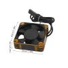 RC Motor Cooling Fan, Aluminum Alloy and Hard Plastic 35mm 15000rpm ESC Cooling Fan for AXIAL, More Remote Control Cars (Gold) view 2