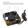 RC Motor Cooling Fan, Aluminum Alloy and Hard Plastic 35mm 15000rpm ESC Cooling Fan for AXIAL, More Remote Control Cars (Gold) view 4