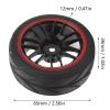 1/10 RC Off Road Car Tires, Rubber and Plastic Material, Strong Cushioning, High Wear Enhanced Grip with Axial, HSP, for, for HPI view 3