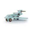 BUSY PUZZLE Wooden Toy Plane with Name Fighter Plane Toy Pretend Play Toddlers Sensory Activity Toys Wooden Nursery Airplane for Kids view 1