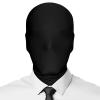 2 Pieces Full Face Mask,Unisex Full Face Cover Zentai Hood Mask for Halloween Costume 2nd Skin Masks Halloween Cosplay Spandex Hood for Unisex Cloth(Black) view 2