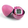 Interactive Digital Pet, Retro Virtual Electronic Pet Keychain Handheld Game Machine for Boys Girls (Pink view 1