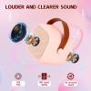 Mini Karaoke Machine for Kids Adults, Christmas Birthday Gift for Girls Age 3-12, Portable Bluetooth Karaoke Speaker with 2 Wireless Microphone, Girls Toys for 4, 5, 6, 7, 8, 9, 10, 11, 12+ Years Old view 2