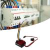Alomejor Brushed ESC 60A RC Car ESC for 1/10 Car Plastic Built in Forward Brake Back Function for Cars Boats Tanks view 3