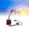 Alomejor Brushed ESC 60A RC Car ESC for 1/10 Car Plastic Built in Forward Brake Back Function for Cars Boats Tanks view 4