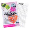 Continuum Games Bunco Score Sheets Refill, Double-Sided Sheets, Scores 6 Rounds for 12 Players Per Side, Essential for Scorekeeping Bunco Game Nights, Includes Bunco Rules, Bunco Party Supplies view 1