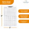 Continuum Games Bunco Score Sheets Refill, Double-Sided Sheets, Scores 6 Rounds for 12 Players Per Side, Essential for Scorekeeping Bunco Game Nights, Includes Bunco Rules, Bunco Party Supplies view 2